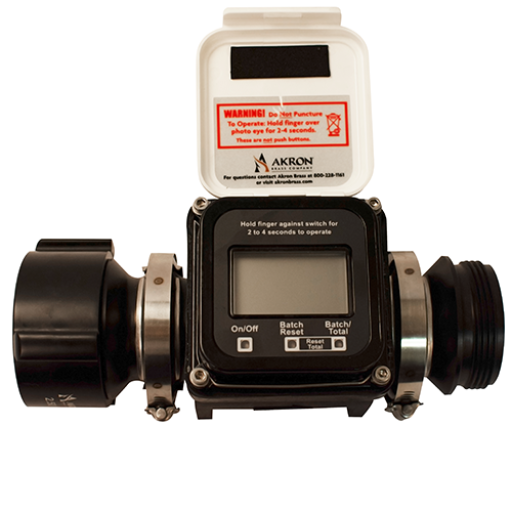 AkroFlow Portable Flow Meter - top view