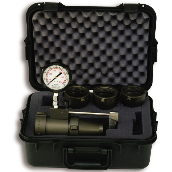 2 1/2'' (65 mm) Flow Test Kit with Case (High Flow Kit)